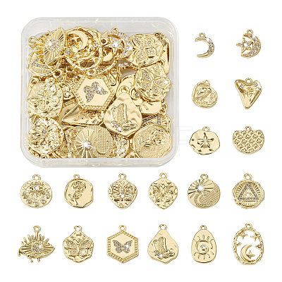 32pcs 16 style Alloy Pendants FIND-TA0001-73-1