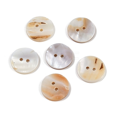Freshwater Shell Buttons LS-SHEL-K009-04-1
