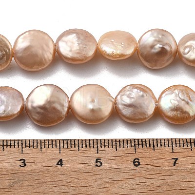 Natural Baroque Keshi Pearl Beads Strands PEAR-P064-18A-02C-1