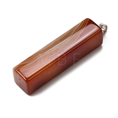 Natural Red Agate Big Pendants G-F820-03P-07-1