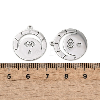201 Stainless Steel Pendants LS-STAS-U052-02B-P-1