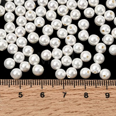 Electroplated Shell Pearl Beads BSHE-B008-05A-5mm-1