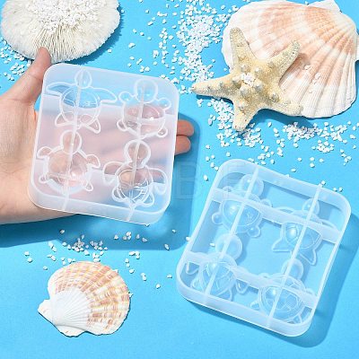 2Pcs DIY Silicone Molds DIY-CJ0003-32-1