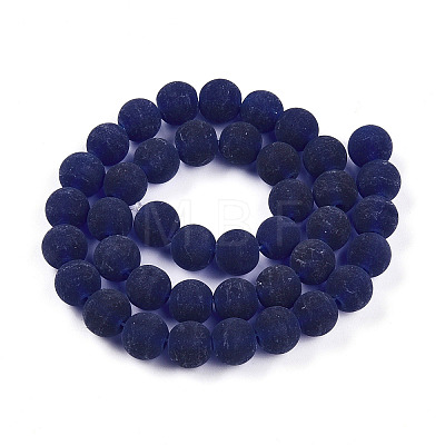 Transparent Glass Beads Strands LS-GLAA-T032-T10mm-MD15-1