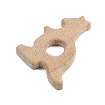 Natural Beech Wooden Baby Teething Toys WOOD-U003-13-1