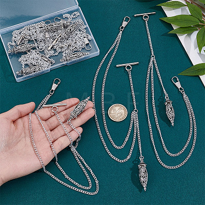 8Pcs Alloy Pendant Decorations HJEW-DC00189-1