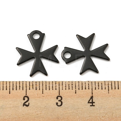 Ion Plating(IP) 304 Stainless Steel Charms STAS-C043-49B-1