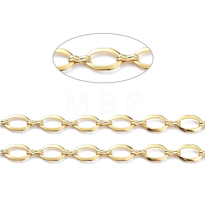 Brass Figaro Chain CHC-D028-16G-1