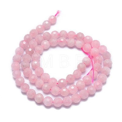 Natural Rose Quartz Beads Strands G-G792-29A-1