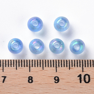 Transparent Acrylic Beads X-MACR-S370-B6mm-749-1