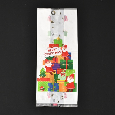 Christmas Theme Rectangle Paper Candy Bags CARB-G006-02B-1