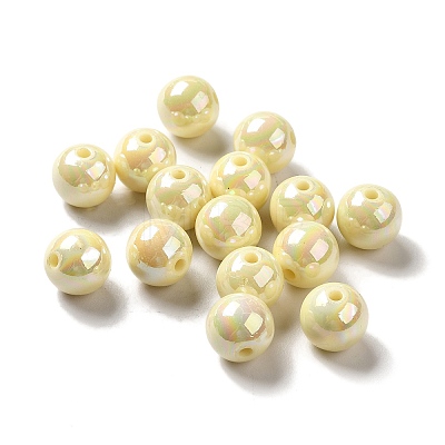 Opaque Acrylic Beads OACR-L013-021A-1