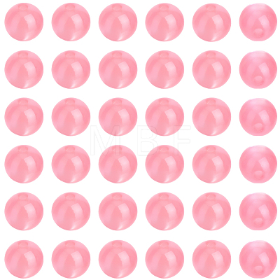 120Pcs Transparent Resin Beads RESI-PA0001-23B-1