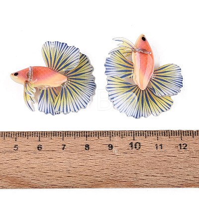 Acrylic Pendants BACR-T001-02B-1