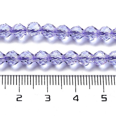 Transparent Glass Beads Strands GLAA-A014-03M-1