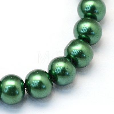 Baking Painted Glass Pearl Bead Strands HY-Q003-3mm-71-1