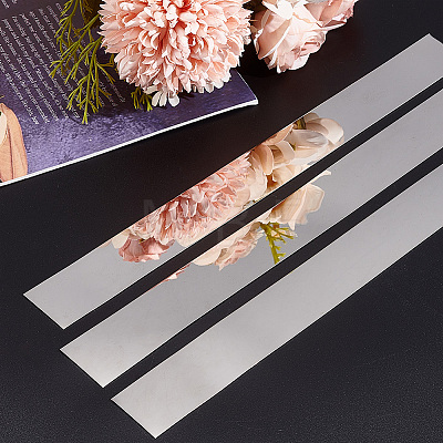 201 Stainless Steel Self-Adhesive Flexible Molding Trim FIND-WH0139-141C-02-1