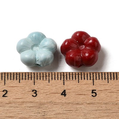 Synthetic Coral Carved Beads CORA-A011-02B-1
