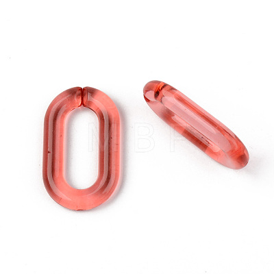 Transparent Acrylic Linking Rings OACR-T024-02-J02-1