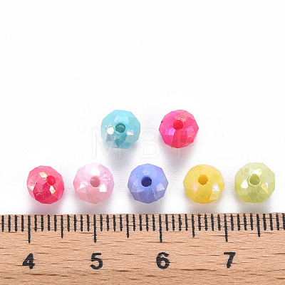 Opaque Acrylic Beads MACR-Q239-018C-1