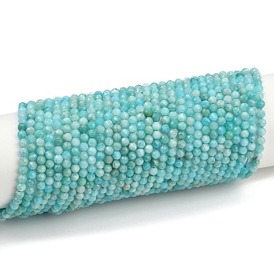 Natural Amazonite Beads Strands LS-G-P572-B04-A-1