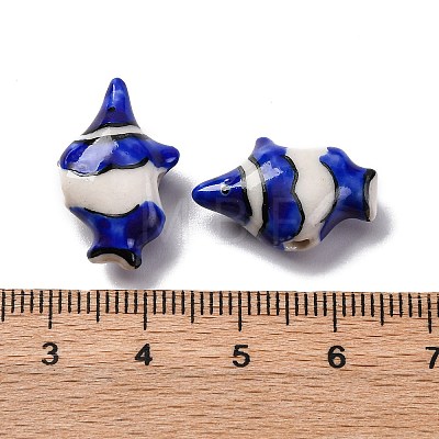 Handmade Porcelain Beads PORC-R002-02K-1