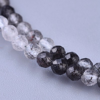 Natural Rutilated Quartz Beaded Necklaces NJEW-K114-B-A05-1