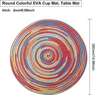 EVA Cup Mat AJEW-WH0017-22-1