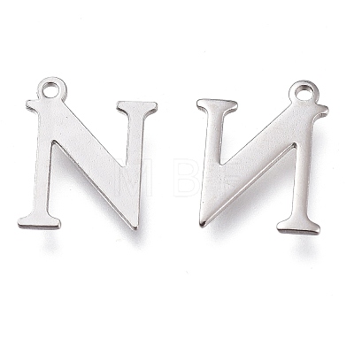 304 Stainless Steel Charms STAS-H112-N-P-1