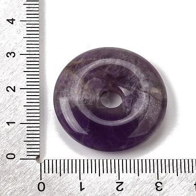 Natural Amethyst Pendants G-F820-13A-05-1
