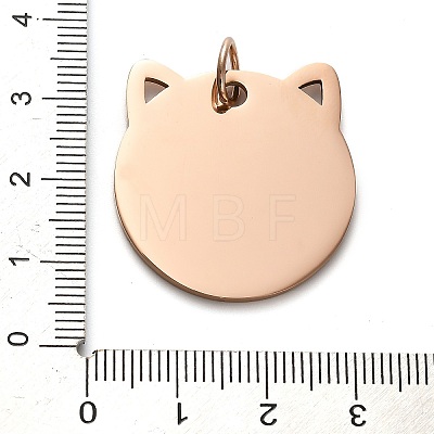 201 Stainless Steel Stamping Blank Tag Pendants LS-STAS-H438-03RG-1-1