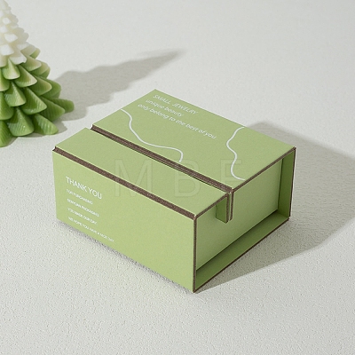 Cardboard Paper Jewelry Gift Boxes OBOX-G016-A01-1