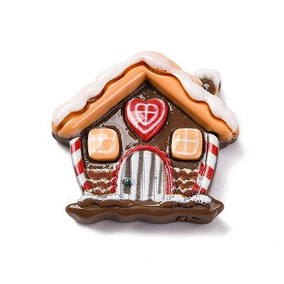 Christmas Series Opaque Resin Cabochons RESI-Q010-02A-1
