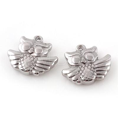 Tarnish Resistant 201 Stainless Steel Pendants STAS-Q195-149-1