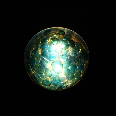 Resin & Epoxy Resin Decor Plate Night Light DJEW-K030-01-1