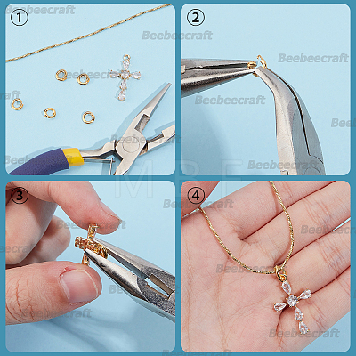 6Pcs 925 Sterling Silver Locking Jump Ring STER-BBC0008-69C-G-1