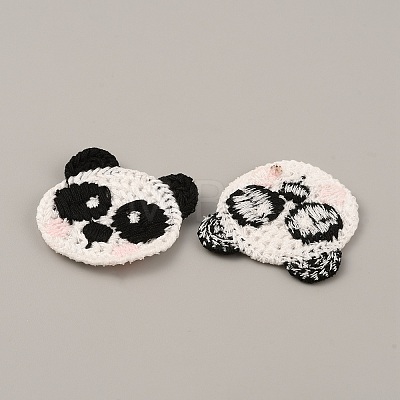 Animal Polyester Knitted Appliques DIY-WH0399-42H-1