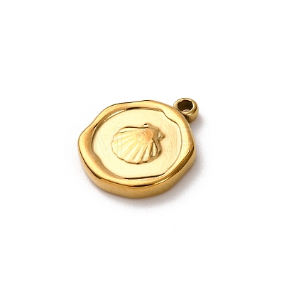 304 Stainless Steel Pendants STAS-I348-02G-04-1