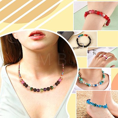 2 Bag Glass Round Beads Set JX547A-1