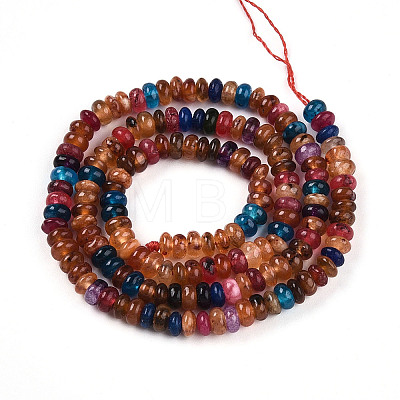 Dyed Natural White Jade Beads Strands G-T139-57A-11-1