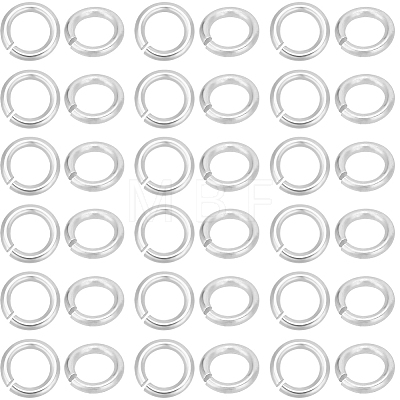 Beebeecraft 50Pcs 925 Sterling Silver Open Jump Rings STER-BBC0006-18A-1