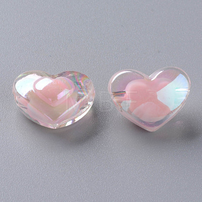 Transparent Acrylic Beads TACR-S152-08B-08-1