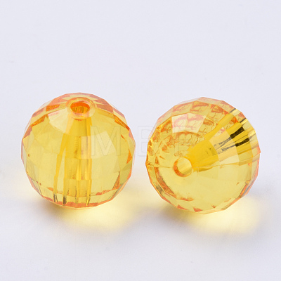 Transparent Acrylic Beads TACR-Q254-10mm-V24-1