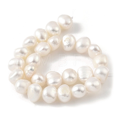 Natural Cultured Freshwater Pearl Beads Strands PEAR-A006-08F-1