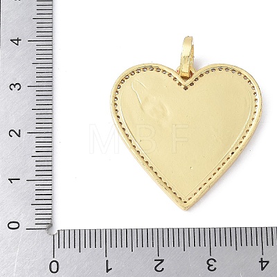 Brass Micro Pave Cubic Zirconia Pendants KK-K399-11G-07-1