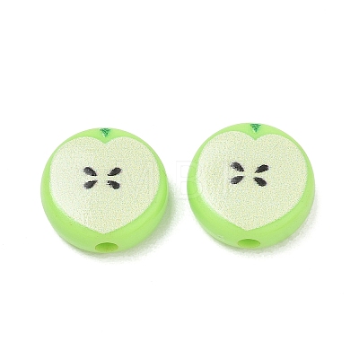 Printed Opaque Acrylic Beads AC-CBA8A38-01A-1
