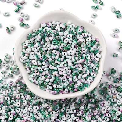 Baking Paint Glass Seed Beads SEED-C003-01A-1