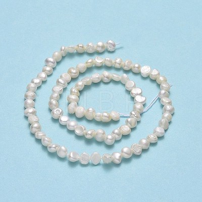 Natural Cultured Freshwater Pearl Beads Strands PEAR-A005-05E-01-1