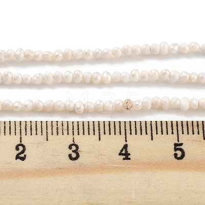 Natural Cultured Freshwater Pearl Beads Strands PEAR-C003-03-1