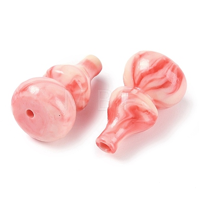 Synthetic Shell Dyed Beads SHEL-H005-03-1